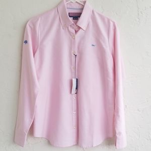 NWT Vineyard Vines Oxford Long Sleeve Cotton Shirt
